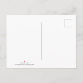 Funny 5 Cartoon Illustration Pig Year 2019 PostC Uitnodiging Briefkaart (Achterkant)