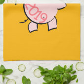 Funny 5 Cartoon Pig 2019 Kitchen Towel Theedoek (Gevouwen)