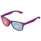 Funny 5 en 6 Cartoon Varkenshaar 2019 EyeW Kinder Zonnebril (Gekanteld)