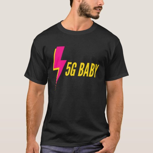 Funny 5G technology T-shirt (Voorkant)
