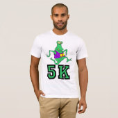 Funny 5K buitenaards T-shirt (Voorkant volledig)