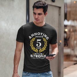 Funny 5th Anniversary for couples T-shirt