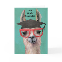 Funny 5th Grade Afstuderen Card
