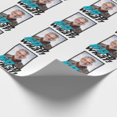 Funny 60 so what Quote Photo 60th Birthday Cadeaupapier (Hoek)