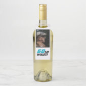 Funny 60 so what Quote Photo 60th Birthday Flessenhanger (Op fles)