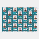 Funny 60 so what Quote Photo 60th Birthday Inpakpapier Vel (Voorkant 2)