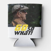 Funny 60, wat Quote Foto 60th Birthday Blikjeskoeler (Voorkant)