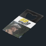 Funny 60, wat Quote Foto 60th Birthday Creditkaart Flessenopener<br><div class="desc">Grappig 60,  wat Quote Foto 60th Birthday Credit Card Bottle Open. Een motivatie en grappige tekst 60 Wat geweldig is voor iemand met een gevoel van humor. De tekst is geel en zwart. Voeg je foto toe. Je kunt de leeftijd veranderen.</div>