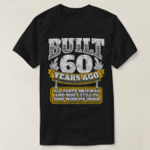 Funny 60th Birthday B-Day Gift Gezegde 60 Year T-shirt (Design voorkant)