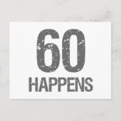 Funny 60th Birthday Briefkaart (Voorkant)