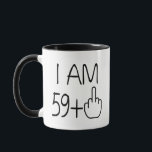 Funny 60th Birthday Coffee Mok<br><div class="desc">Funny 60th Birthday Gift for Women and Mannen - Van 60 jaar oude Happy Bday Coffee Mok - Gag Party Cup Idea for a Joke Celebration - Best A Of je nu je ochtendkoffie drink, avondthee of iets daartussenin - deze mok voor je! Het is stevig en glanzend met een...</div>