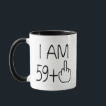 Funny 60th Birthday Coffee Mok<br><div class="desc">Funny 60th Birthday Gift for Women and Mannen - Van 60 jaar oude Happy Bday Coffee Mok - Gag Party Cup Idea for a Joke Celebration - Best A Of je nu je ochtendkoffie drink, avondthee of iets daartussenin - deze mok voor je! Het is stevig en glanzend met een...</div>