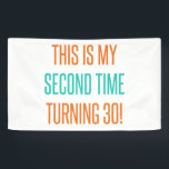 Funny 60th Birthday for Women Spandoek<br><div class="desc">Een schattig verjaardagsgeschenk voor vrouwen die een mijlpaal worden.</div>