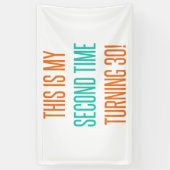 Funny 60th Birthday for Women Spandoek (Verticaal)