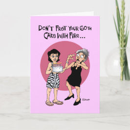 Funny 60th Birthday Fretting Card Kaart