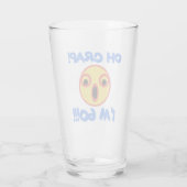 Funny 60th Birthday Gag Gift Glas (Achterkant)