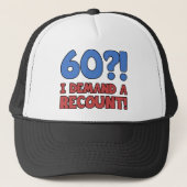 Funny 60th Birthday Gag Gift Trucker Pet (Voorkant)
