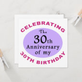 Funny 60th Birthday Gag Gifts Kaart (Voorkant / Achterkant in situ)