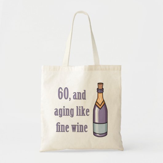 Funny 60th Birthday Gift Ideas Tote Bag (Voorkant)