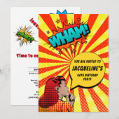 Funny 60th Birthday Invitation Kaart (Voorkant / Achterkant)