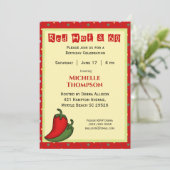 Funny 60th Birthday Invitations Kaart (Staand voorkant)