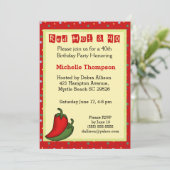 Funny 60th Birthday Invitations Kaart (Staand voorkant)