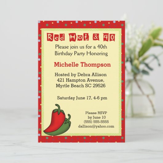 Funny 60th Birthday Invitations Kaart (Staand voorkant)