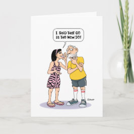 Funny 60th Birthday Kaart