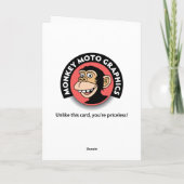 Funny 60th Birthday Kaart (Achterkant)