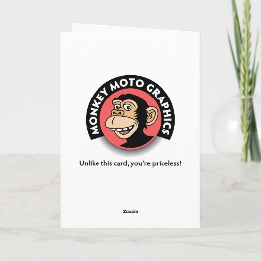 Funny 60th Birthday Kaart (Achterkant)