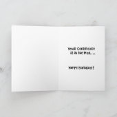 Funny 60th Birthday Kaart (Binnen)