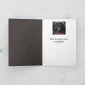 Funny 60th Birthday, Labrador Retriever Kaart (Binnen)