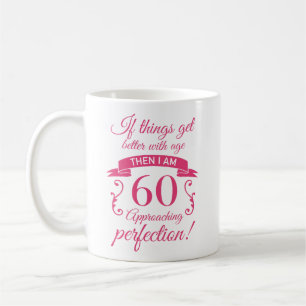 Funny 60th Birthday 'Perfection' Koffiemok