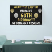 Funny 60th Birthday (Recount) Spandoek (Beurs)
