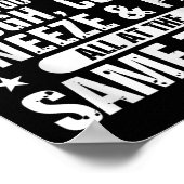 Funny 60th Birthday With Age Comes New Skills Humo Poster (Hoek)