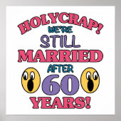 Funny 60th Jubileum Poster (Voorkant)