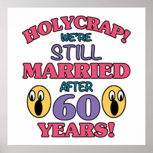 Funny 60th Jubileum Poster