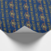 Funny 60th - Leeftijd is als ondergoed Cadeaupapier (Hoek)