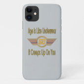 Funny 60th - Leeftijd is als ondergoed Case-Mate iPhone Case (Achterkant)