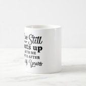 Funny 60th Wedding Jubileum Koffiemok (Center)