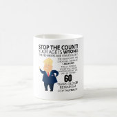 Funny 60th Year Birthday Cadeau Happy Birth year Koffiemok (Center)