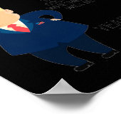 Funny 60th Year Birthday Present Happy Birth Year  Poster (Hoek)