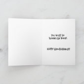 Funny 64th Birthday Kaart (Binnen)