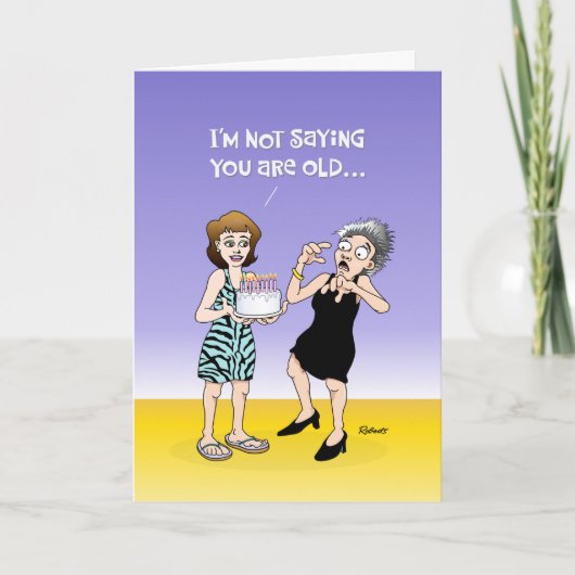 Funny 65th Birthday Card Kaart (Voorkant)