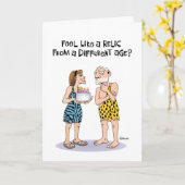 Funny 65th Birthday Card Kaart (Gele Bloem)