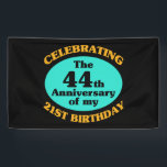 Funny 65th Birthday Gag Gift Spandoek<br><div class="desc">Een leuk verjaardagsgeschenk voor mannen en vrouwen die een mijlpaal vieren. Maakt gebruik van een verjaardagshumor om een jaloezie te vieren. Een geweldig cadeau voor iedereen!</div>