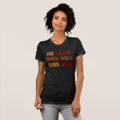 Funny 65th Birthday Gag Gift T-shirt (Voorkant volledig)