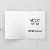 Funny 65th Birthday Kaart (Binnen)