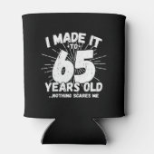 Funny 65th Birthday Quote Sarcastic 65 Year Old Blikjeskoeler (Achterkant)