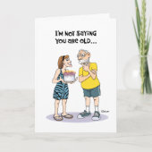 Funny 66th Birthday Kaart (Voorkant)